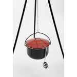 Kociołek myśliwski na trójnogu