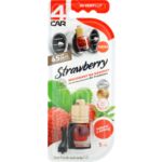Zapach w płynie na wloty WOOD CLIP IT strawberry 5 ml 4Car