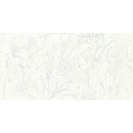 Płytka ścienna Melia white flower 30,8 x 60,8 cm gat. I