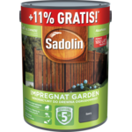 Impregnat dekoracyjny do drewna ogrodowego Sadolin Garden Szary 5,55 l
