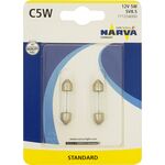 Zestaw żarówek samochodowych C5 W rurki SV8,5 12 V blister NARVA