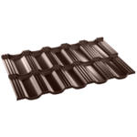Blachodachówka REVO-Sim 25 brązowy mat