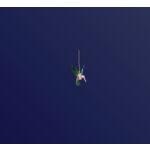 Lampka wisząca kolibry