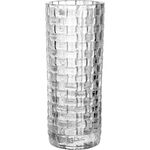 Wazon szklany cylinder kratka 8,5 x 20 cm