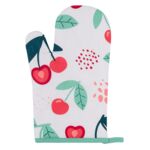 Rękawica kuchenna 18 x 28 cm czereśnie