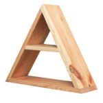 Półka trójkąt drewniany GROA