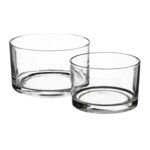 Komplet salaterek prasowanych śr. 17 cm + śr. 20 cm Color Box