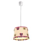 Lampa wisząca Butterfly 1 x E27 różowa Light Prestige