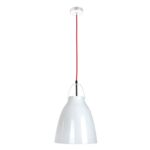 Lampa wisząca Carlo 1 x E27 biała Light Prestige