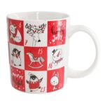 Kubek prosty NBC 330 ml kalendarz adwentowy COLOR BOX