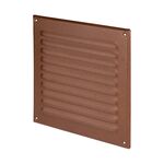Osłona wentylacyjna 25 x 25 MS brązowy