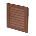 Osłona wentylacyjna 14 x 14 MS brązowy