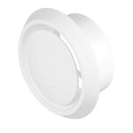 Anemostat wentylacyjny Ø160 biały