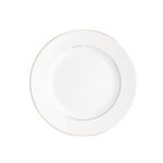 Talerz płytki 17 cm klasyka złota MariaPaula