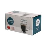 Zestaw 2 filiżanek termicznych Andrea 80 ml