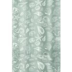 Zasłonka prysznicowa z kółeczkami BASIC MARE 180 x 200 cm szary