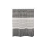 Zasłona prysznicowa PEVA MALTA 3 180 x 200 cm czarno/biały