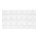Mata antypoślizgowa VELDI ECO 70 x 40 cm biały