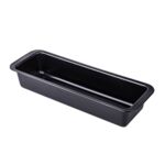 Forma do pieczenia tłoczona 35 x 11 cm non-stick czarna