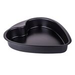 Forma do pieczenia serce non-stick czarna