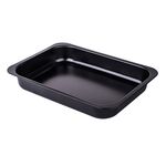 Forma do pieczenia tłoczona 36 x 26 cm non-stick czarna