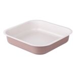Forma do pieczenia tłoczona 26 x 26 cm non-stick caffe creme