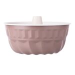 Forma z tuleją spiralna 22 cm non-stick caffe creme