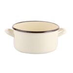 Rondel emaliowany 2,9 l śr. 20 cm krem