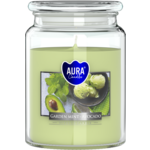 Świeca w szkle SND99-353 Mięta Ogrodowa- Awokado BISPOL