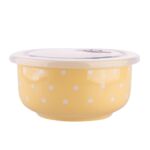Miska z pokrywką hermetyczną NBC 550 ml waniliowa