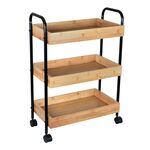 Regał UMBRA 3 półki bambus czarny