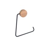 Wieszak trójkątny UMBRA PLUS z bambusem czarny