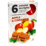 Podgrzewacze zapachowe 6 sztuk jabłko-cynamon