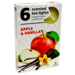 Podgrzewacze zapachowe 6 sztuk jabłko-wanilia