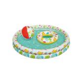 Basen dmuchany Tropic z piłką i kołem 132 cm 248 l Bestway