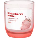Swieca zapachowa w szkle Strawberry Sorbet 28 h