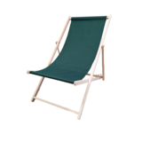 Leżak drewniany 120 x 58 x 80 cm morski