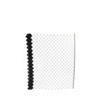 Siatka pleciona ocynkowana powlekana 65 x 65 mm 1 m x 15 m antracyt RAL 7016