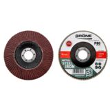 Ściernica lamelowa P80 125 x 22,3 mm aluminium brąz Gröne