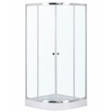 Kabina natryskowa ARIANA z brodzikiem 90 chrom Kerra