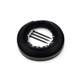 Obrzeże trawnikowe 10 m czarne 20 szpilek