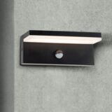 Kinkiet zewnętrzny LED TESA Q PIR 4000 K czarny POLUX