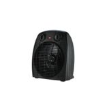 Termowentylator z termostatem 2000 W 20 x 13 x 23 cm czarny