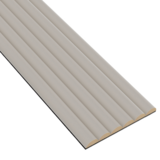 Panel ryflowany MDF 17,4 x 275 cm Kaszmir