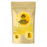 Wosk perłowy bezzapachowy - żółty 500g