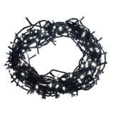 Lampki LED 300 zewnętrzne na transformator zimne białe CORTINA POLAND