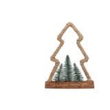 Dekoracja 30 LED Choinki 18 x 5 x 30 cm brązowy