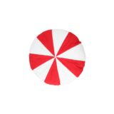 Poduszka świąteczna cukierek 38 cm biało-czerwona