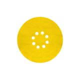 Tarcza ścierna rzep P80 225 mm 3 sztuki 8-otworów TS30R żółta