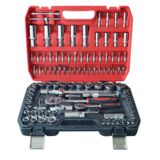 Zestaw kluczy nasadkowych 108 elementów 38 x 28,5 x 7,5 cm GO/ON!